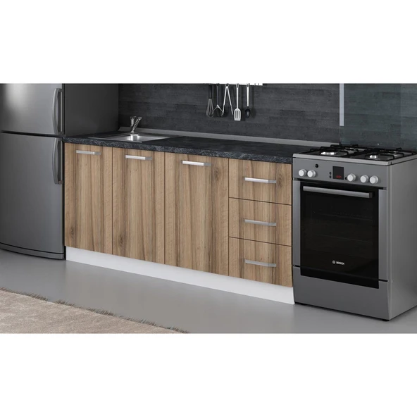 Minar 185 Cm Mutfak Dlb Byz Dore 185-D1-Alt - Resim 3