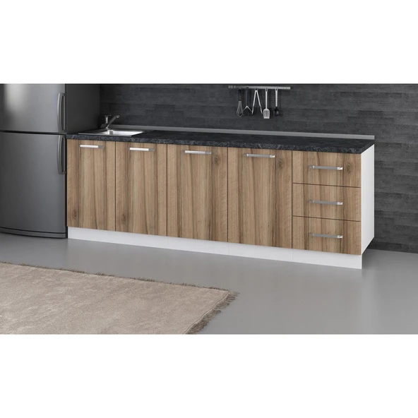 Minar 240 Cm Mutfak Dlb Byz Dore 240-D1-Alt - Resim 2