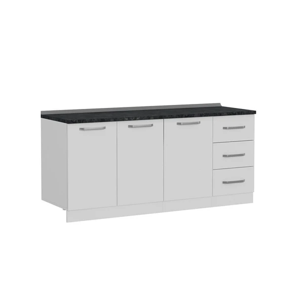 Minar 185 Cm Mutfak Dlb Byz 185-B1-Alt - Resim 4