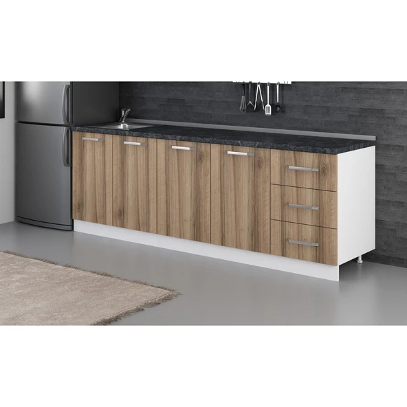 Minar 240 Cm Mutfak Dlb Byz Dore 240-D1-Alt - Resim 3