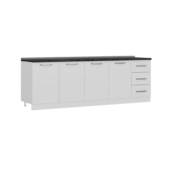 Minar 245 Cm Mutfak Dlb Byz 245-B3-Alt - Resim 4