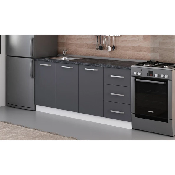 Minar 180 Cm Mutfak Dlb Byz Ant 180-A2-Alt - Resim 3