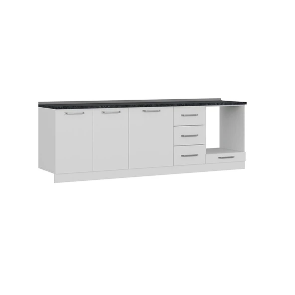 Minar 255 Cm Mutfak Dlb Byz 255-B3-Alt - Resim 4