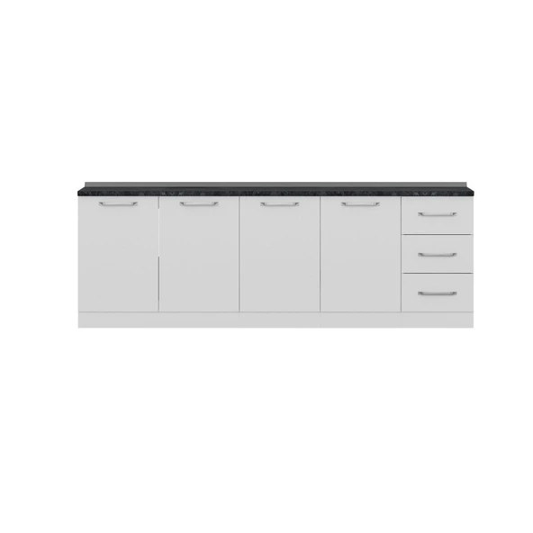 Minar 245 Cm Mutfak Dlb Byz 245-B3-Alt - Resim 5