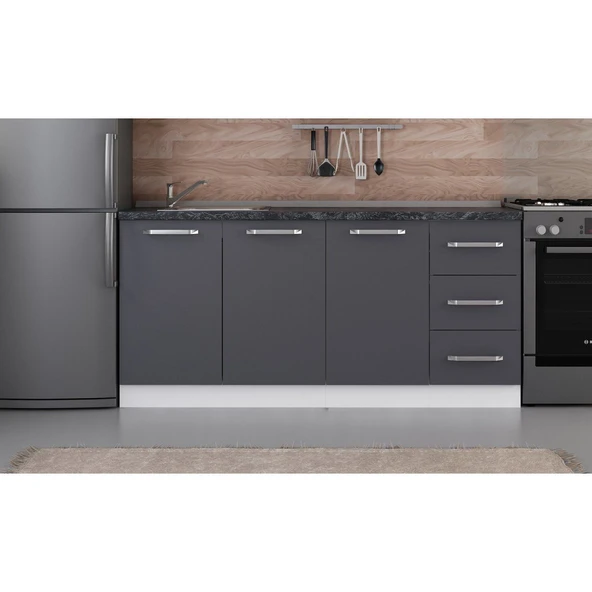 Minar 175 Cm Mutfak Dlb Byz Ant 175-A1 -Alt
