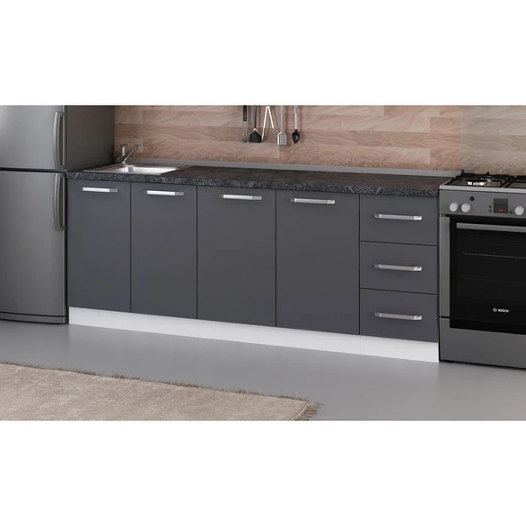 Minar 210 Cm Mutfak Dlb Byz Ant 210-A2-Alt - Resim 2