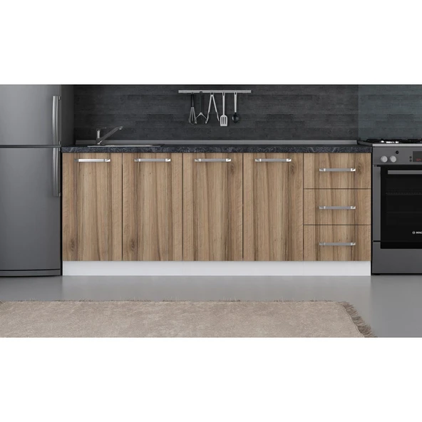 Minar 205 Cm Mutfak Dlb Byz Dore 205-D1-Alt