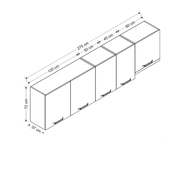 Minar 275 Cm Mutfak Dlb Byz 275-B7-Üst - Resim 8