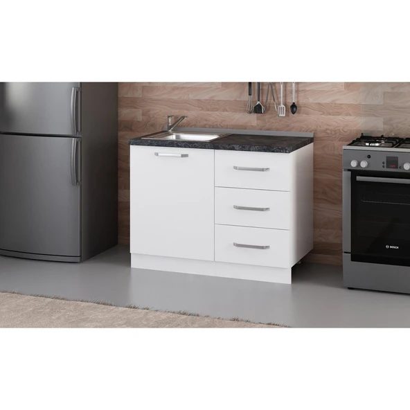 Minar 110 Cm Mutfak Dlb Byz 110-B1-Alt - Resim 2