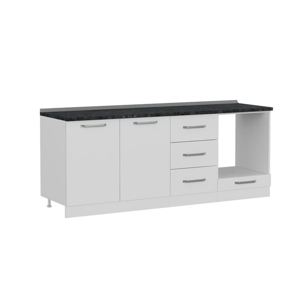 Minar 210 Cm Mutfak Dlb Byz 210-B6-Alt - Resim 4