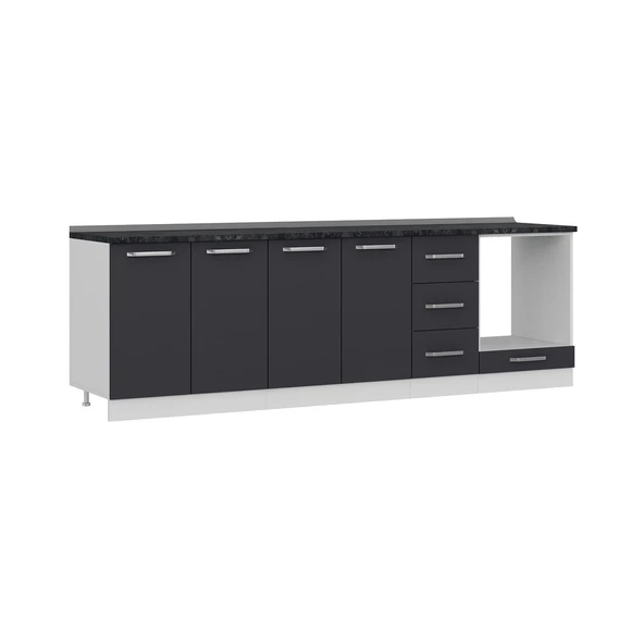 Minar 260 Cm Mutfak Dlb Byz Ant 260-A3-Alt - Resim 4