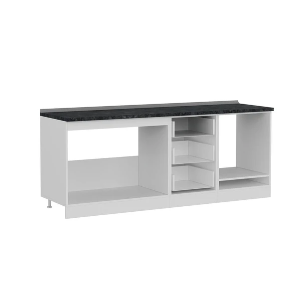 Minar 210 Cm Mutfak Dlb Byz 210-B6-Alt - Resim 6