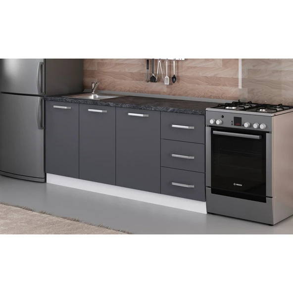 Minar 185 Cm Mutfak Dlb Byz Ant 185-A1-Alt - Resim 3