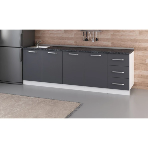 Minar 245 Cm Mutfak Dlb Byz Ant 245-A3-Alt - Resim 2