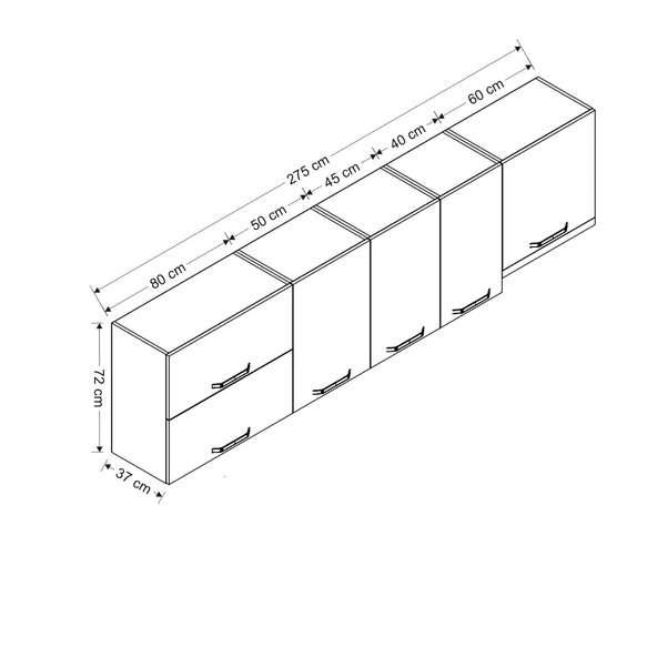 Minar 275 Cm Mutfak Dlb Byz 275-B4-Üst - Resim 8