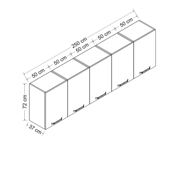 Minar 250 Cm Mutfak Dlb Byz 250-B2-Üst - 8