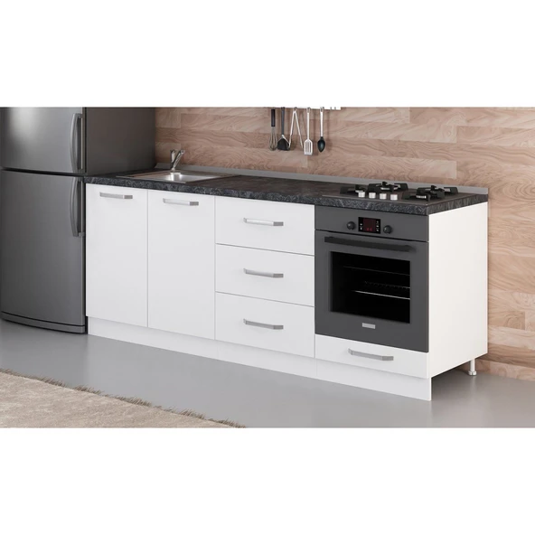 Minar 210 Cm Mutfak Dlb Byz 210-B3-Alt - Resim 3