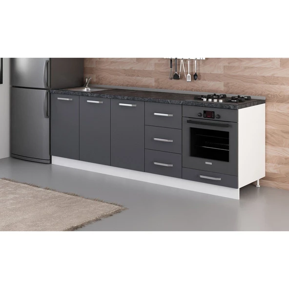 Minar 240 Cm Mutfak Dlb Byz Ant 240-A4-Alt - Resim 3