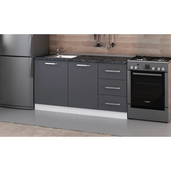 Minar 155 Cm Mutfak Dlb Byz Ant 155-A1-Alt - Resim 2