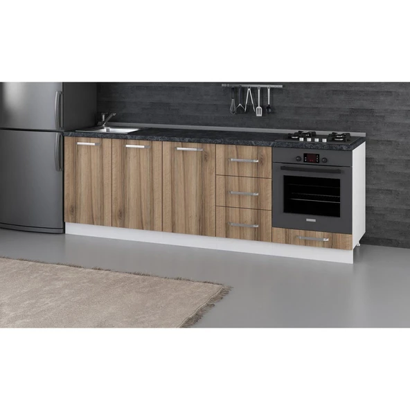 Minar 240 Cm Mutfak Dlb Byz Dore 240-D4-Alt - Resim 2