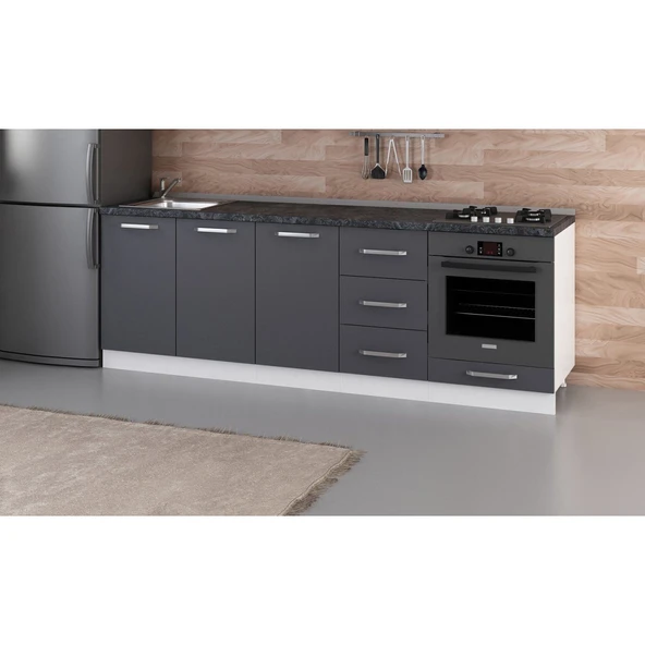 Minar 240 Cm Mutfak Dlb Byz Ant 240-A4-Alt - Resim 2