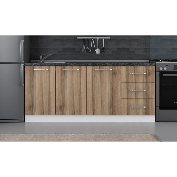 Minar 190 Cm Mutfak Dlb Byz Dore 190-D1-Alt