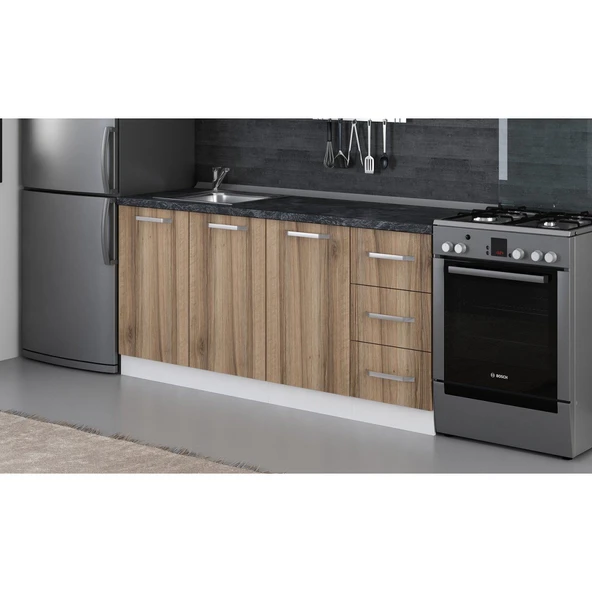 Minar 175 Cm Mutfak Dlb Byz Dore 175-D1-Alt - Resim 3