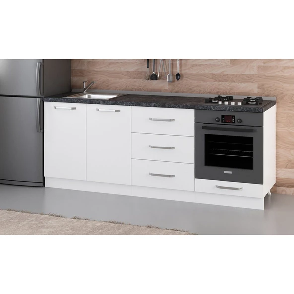 Minar 210 Cm Mutfak Dlb Byz 210-B3-Alt - Resim 2