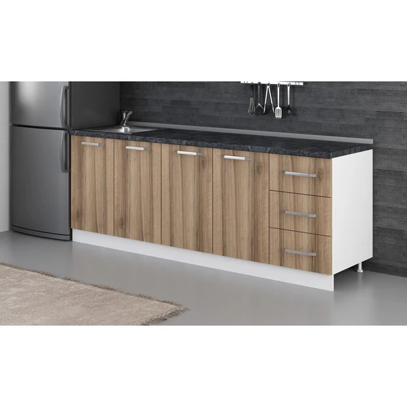 Minar 225 Cm Mutfak Dlb Byz Dore 225-D2-Alt - Resim 3