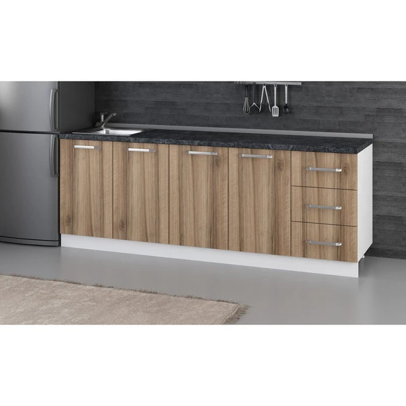 Minar 225 Cm Mutfak Dlb Byz Dore 225-D2-Alt - Resim 2