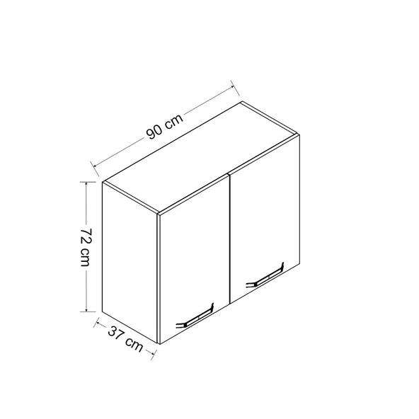 Minar 90 Cm Mutfak Dlb Byz 90-B1-Üst - 8
