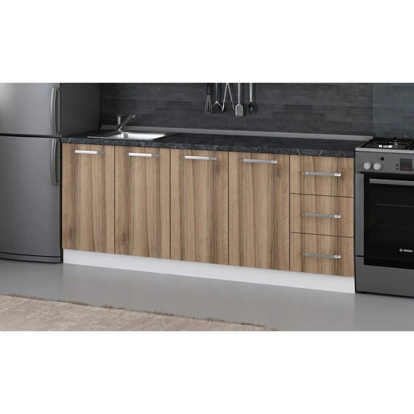 Minar 200 Cm Mutfak Dlb Byz Dore 200-D1-Alt - Resim 2