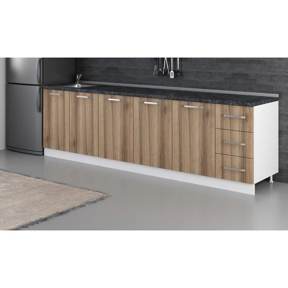 Minar 280 Cm Mutfak Dlb Byz Dore 280-D1-Alt - Resim 3