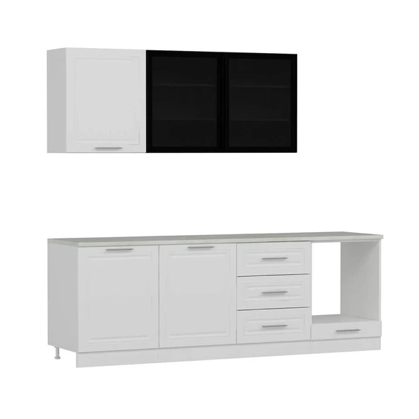 Minar 240 Cm Mebran C + Alm. Füme Cam Mtfk Dlp Byz 240-Mcb3 - Resim 5