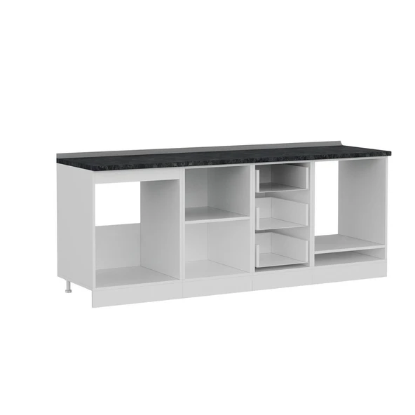 Minar 215 Cm Mutfak Dlb Byz Dore 215-D3-Alt - Resim 6