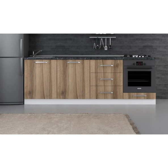 Minar 240 Cm Mutfak Dlb Byz Dore 240-D7-Alt