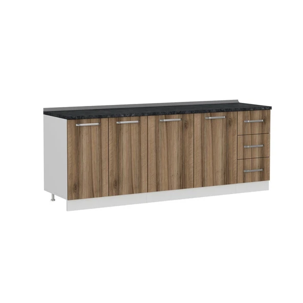 Minar 220 Cm Mutfak Dlb Byz Dore 220-D2-Alt - Resim 4