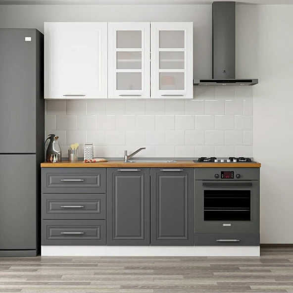 Minar 200Cm Mebran C Mutfak Dlb Byz Antr-200-Mcba3 - Resim 2