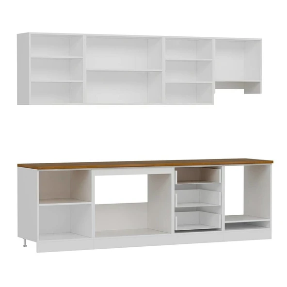 Minar 270 Cm Mebran C + Alm. Füme Cam Mtfk Dlp Byz Antr 270-Mcba1 - Resim 7