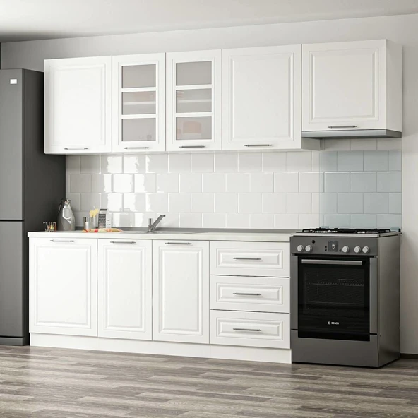 Minar 270Cm Mebran C Mutfak Dlp Beyaz 270-Mcb2