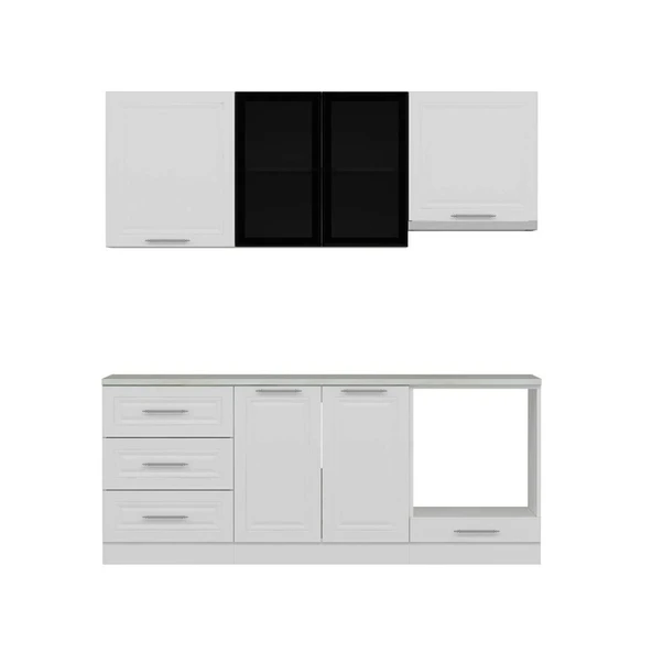 Minar 200 Cm Mebran C + Alm. Füme Cam Mtfk Dlp Byz 200-Mcb1 - Resim 6