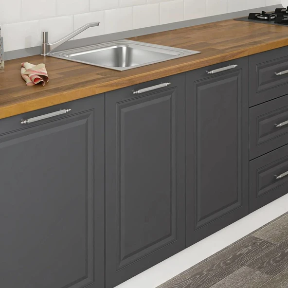 Minar 270 Cm Mebran C + Alm. Füme Cam Mtfk Dlp Byz Antr 270-Mcba1 - Resim 4