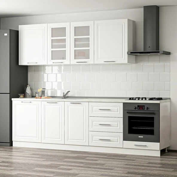 Minar 270Cm Mebran C Mutfak Dlp Beyaz 270-Mcb3