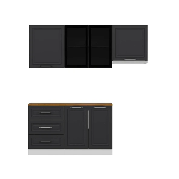 Minar 200 Cm Mebran C + Alm. Füme Cam Mtfk Dlp Byz Antr 200-Mcba2 - Resim 6