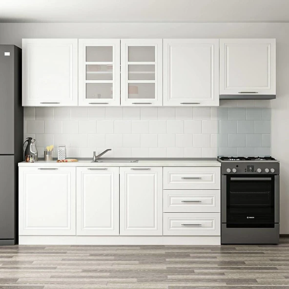 Minar 270Cm Mebran C Mutfak Dlp Beyaz 270-Mcb2 - Resim 2