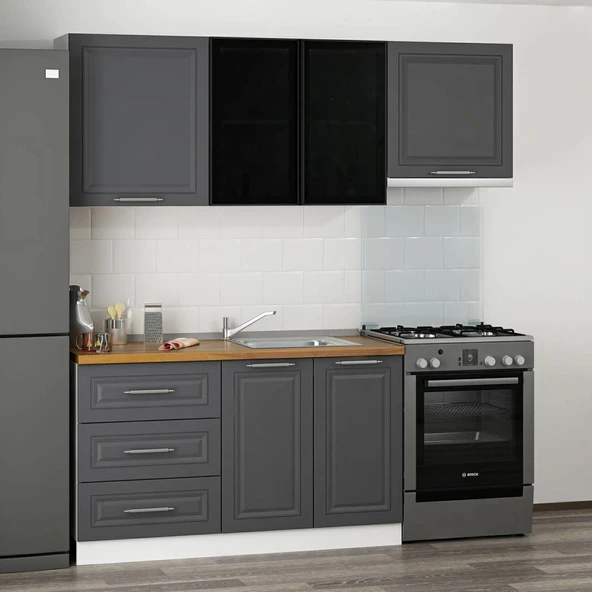 Minar 200 Cm Mebran C + Alm. Füme Cam Mtfk Dlp Byz Antr 200-Mcba2 - Resim 3