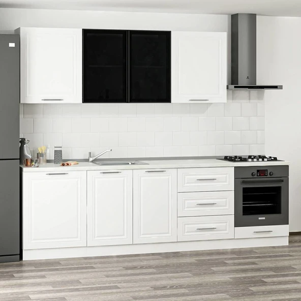 Minar 270 Cm Mebran C + Alm. Füme Cam Mtfk Dlp Byz 270-Mcb3 - Resim 3