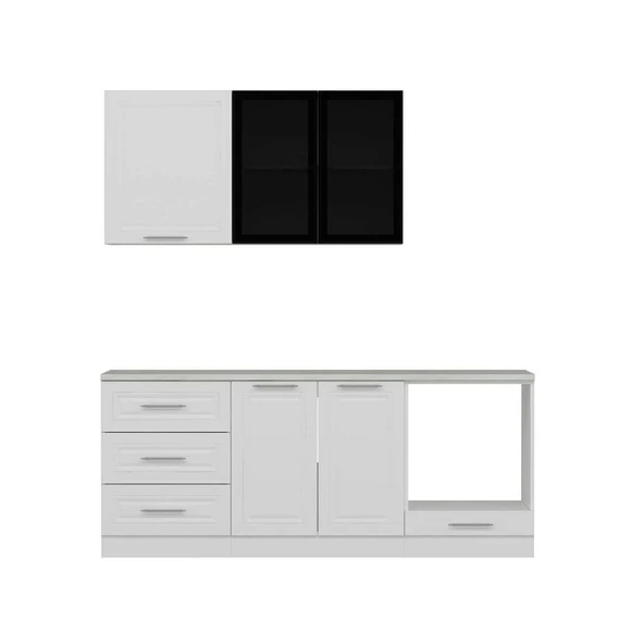 Minar 200 Cm Mebran C + Alm. Füme Cam Mtfk Dlp Byz 200-Mcb3 - Resim 6