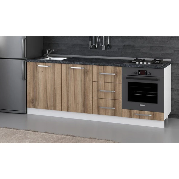 Minar 215 Cm Mutfak Dlb Byz Dore 215-D3-Alt - Resim 2