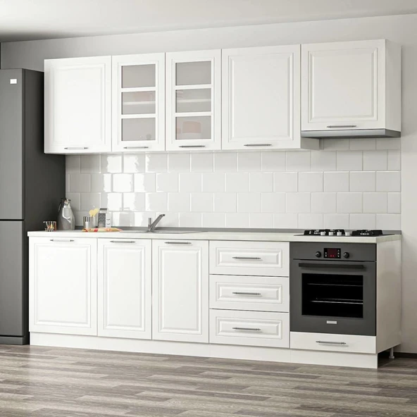 Minar 270Cm Mebran C Mutfak Dlp Beyaz 270-Mcb1